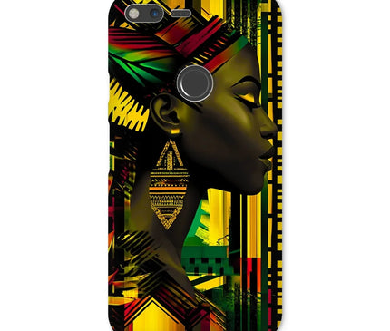 African Print Empress  Snap Phone Case - D'Sare