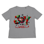 Joy To The World Christmas  Kids T-Shirt