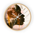 Golden Silence Serene Echoes Wall Clock - D'Sare