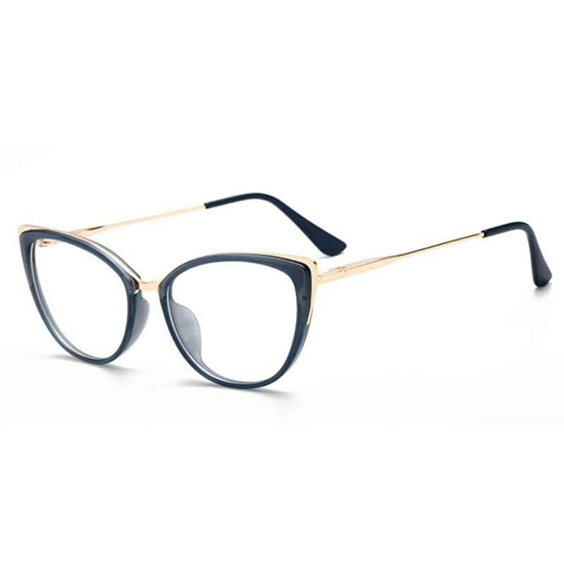 Anti-blue Light Cat Eye Spectacle Women Lens Glasses by eprolo