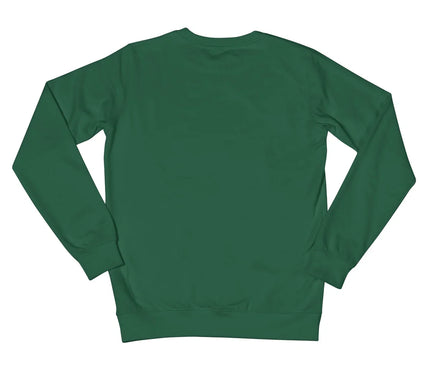 African Print Red Green Yellow Twin Energy  Crew Neck Sweatshirt - D'Sare