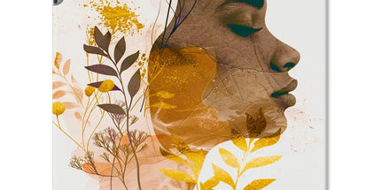 Golden Harmony Silhouette 06 Tablet Cases by Prodigi