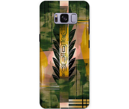 Echos of Duality Golden Reflection Tough Phone Case