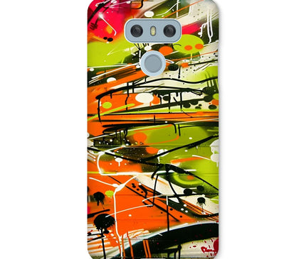 Neon Splatter Symphony: Urban Graffiti Art Snap Phone Case - D'Sare