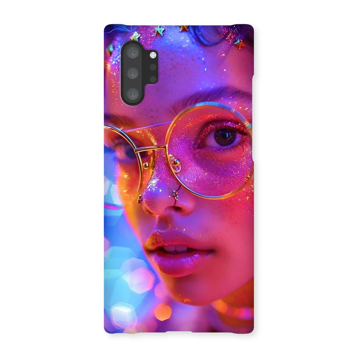 Woman Cosmic Radiance Dreamy Stardust  Snap Phone Case - D'Sare