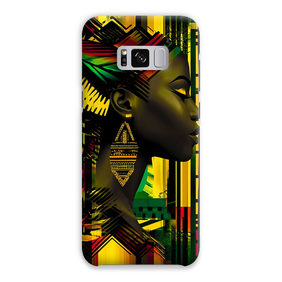 African Print Empress  Snap Phone Case - D'Sare