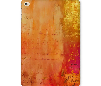 Warm Amber Seranade Tablet Cases Eclectic Art - D'Sare