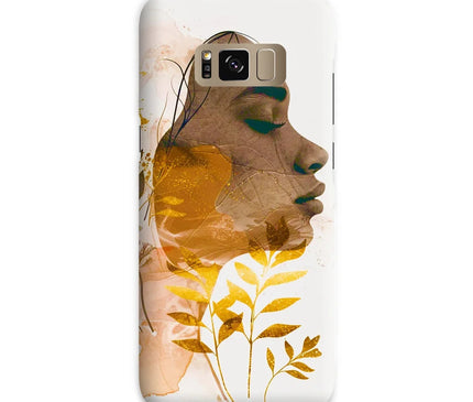 Golden Harmony Silhouette 06 Snap Phone Case - D'Sare
