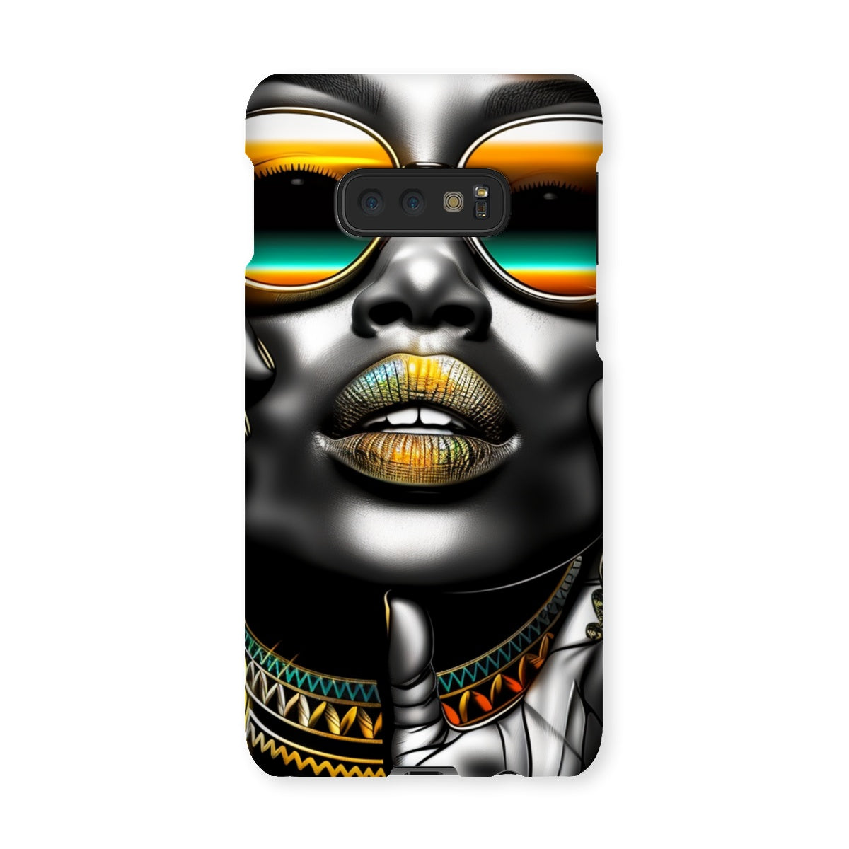 Vibrant Flow Girl Snap Phone Case - D'Sare