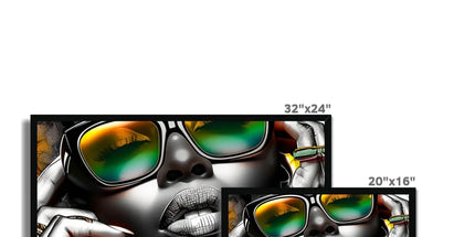 Self Peace Budget Framed Poster by Prodigi