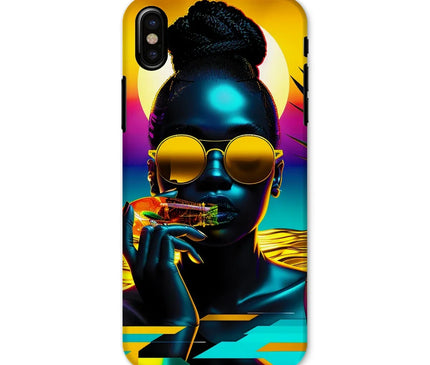 Tropical Sunset Dreams : Neon Vibes  Snap Phone Case - D'Sare