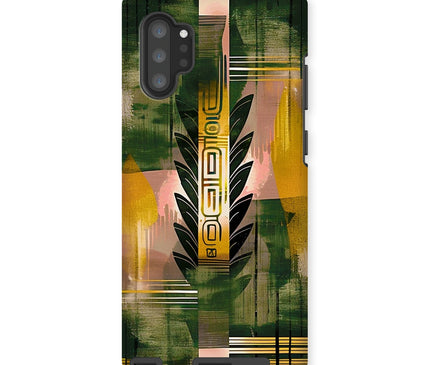 Echos of Duality Golden Reflection Tough Phone Case