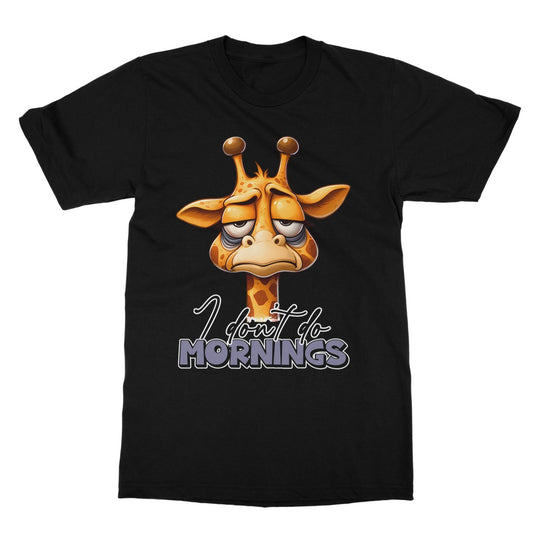 I Don't Do Mornings Softstyle T-Shirt