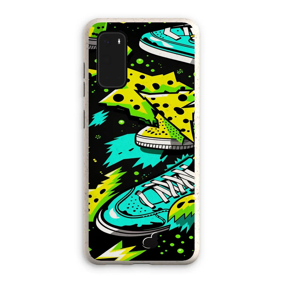 Electric Kicks Art: Urban Pop Art  Explosion, Graffiti  Eco Phone Case - D'Sare