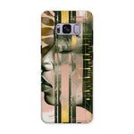 Echoes of Life: Afrocentric Meditation Peach and Gold Abstract Art Eclectic  Tough Phone Case