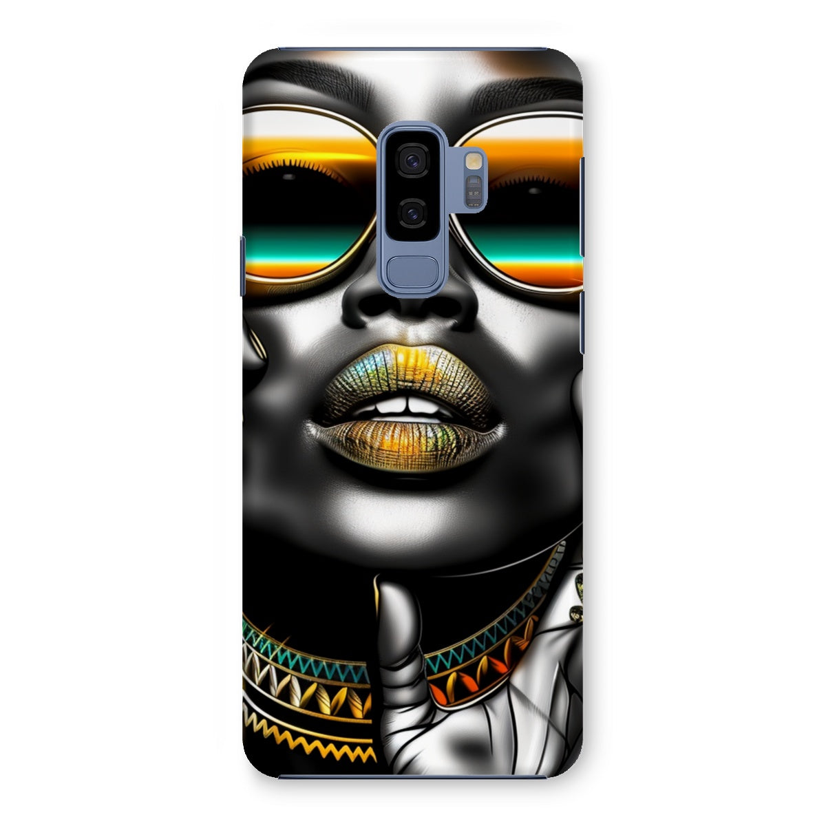 Vibrant Flow Girl Snap Phone Case - D'Sare