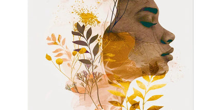 Golden Harmony Silhouette Temporary Tattoo by Prodigi