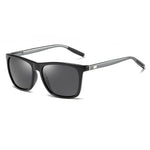 Style Polarized Sunglasses Men Women Square Frame Aluminum Magnesium Sun Glasses