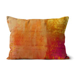 Warm Amber Seranade Cushion Eclectic Art - D'Sare