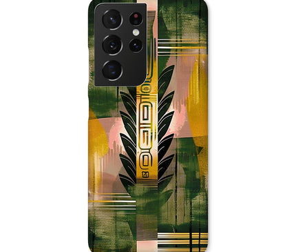 Echos of Duality Golden Reflection Snap Phone Case