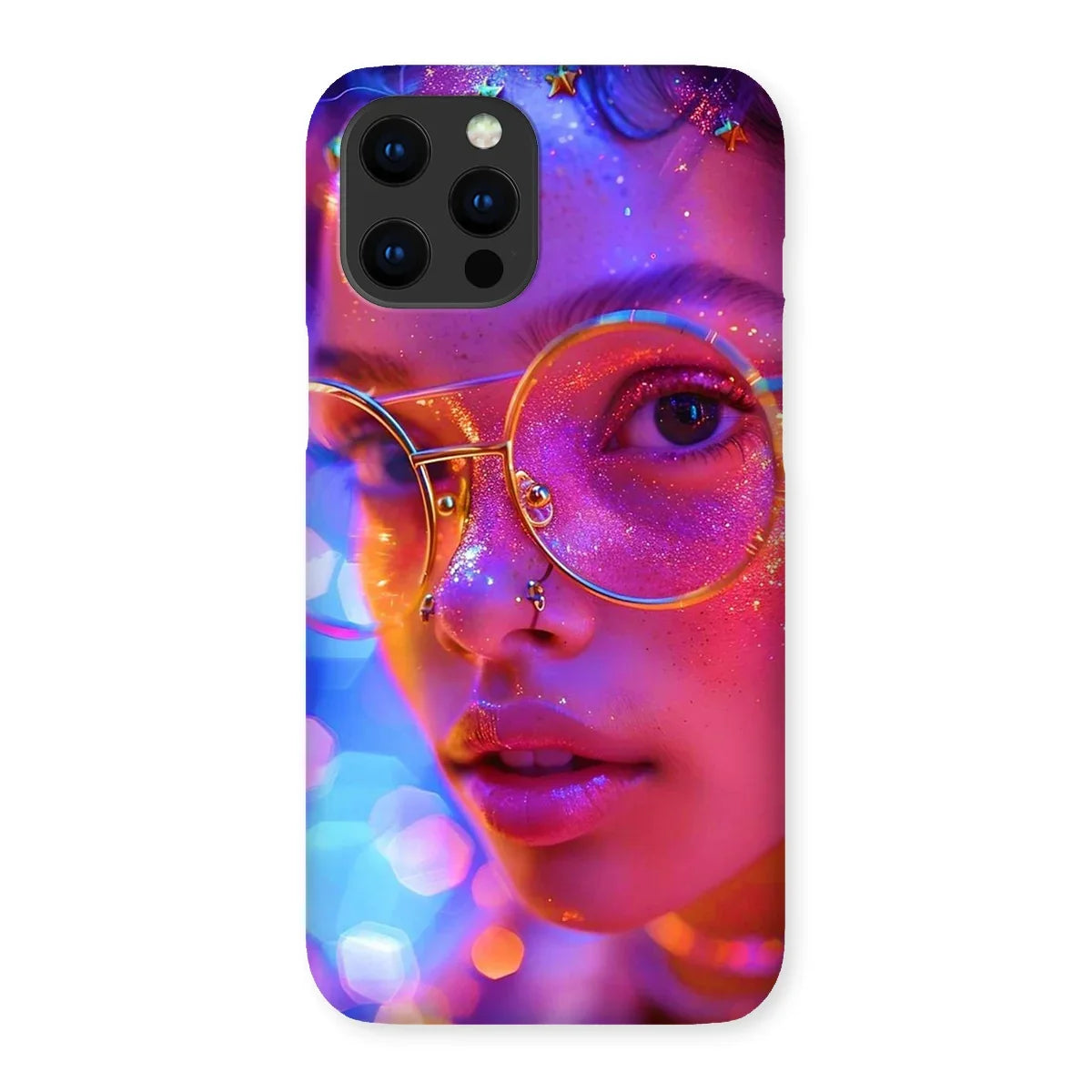 Woman Cosmic Radiance Dreamy Stardust  Snap Phone Case - D'Sare