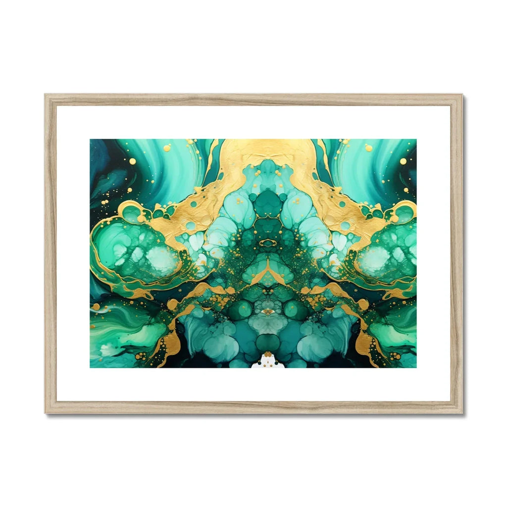 Greengoldale Framed & Mounted Print by Prodigi