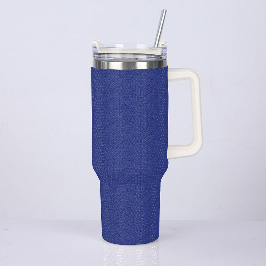40oz Diamond Cup With Stainless Steel Straw