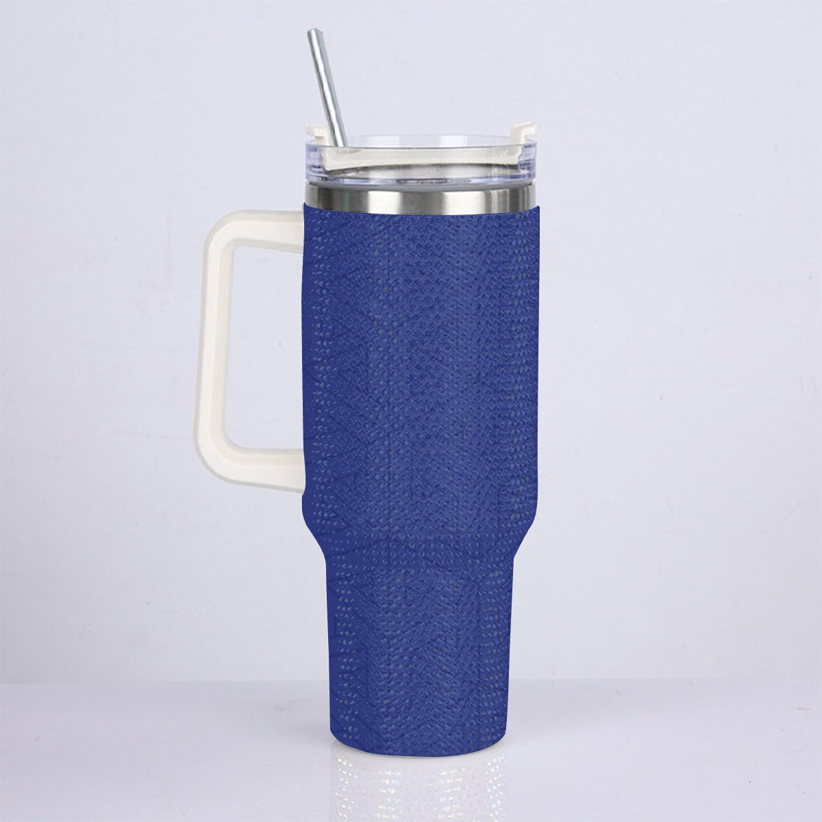 40oz Diamond Cup With Stainless Steel Straw