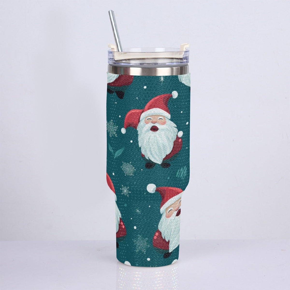 40oz Diamond Cup With Stainless Steel Straw