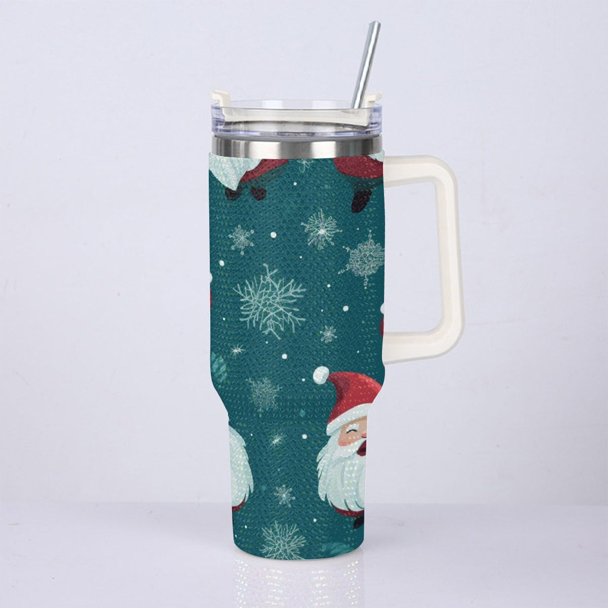 40oz Diamond Cup With Stainless Steel Straw
