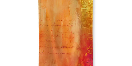 Warm Amber Seranade Towel Eclectic Art by Prodigi