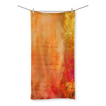 Warm Amber Seranade Towel Eclectic Art - D'Sare