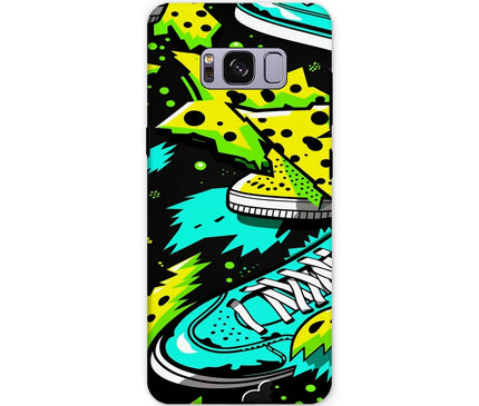 Electric Kicks Art: Urban Pop Art Sneaker Explosion, Graffiti  Tough Phone Case - D'Sare