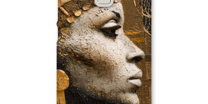 Afrocentric Golden Empress Snap Phone Case by Prodigi