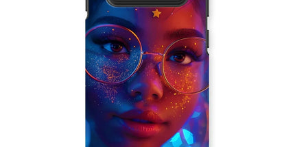 Black Girl Magic Stardust Cosmic Vibe| Black Woman Magic Tough Phone Case by Prodigi