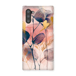 Peachy Blue Golden Flora Escape  Snap Phone Case - D'Sare