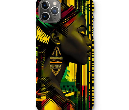 African Print Empress  Snap Phone Case - D'Sare