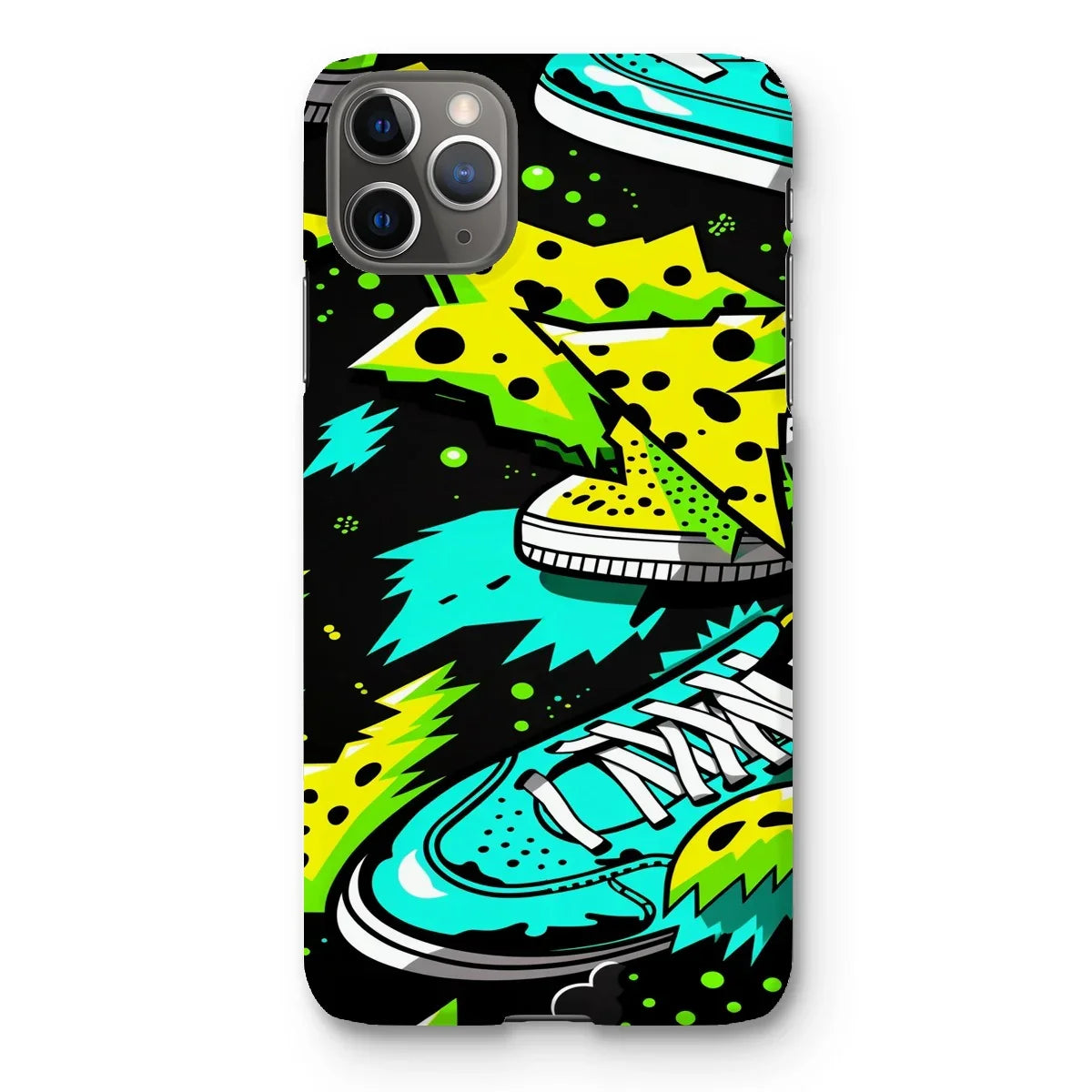 Electric Kicks Art: Urban Pop Art Explosion, Graffiti  Snap Phone Case - D'Sare