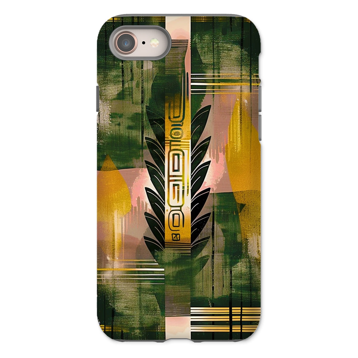 Echos of Duality Golden Pink Reflection Tough Phone Case