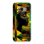 Abstract Red and Green Black Queen Fusion Snap Phone Case