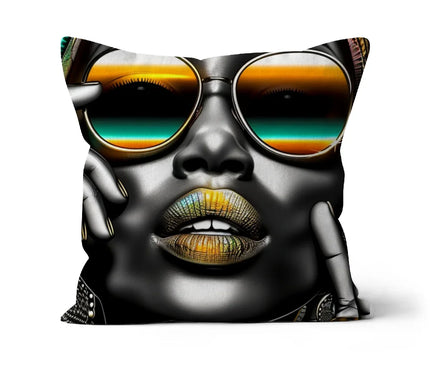 Vibrant Flow Girl Cushion - D'Sare