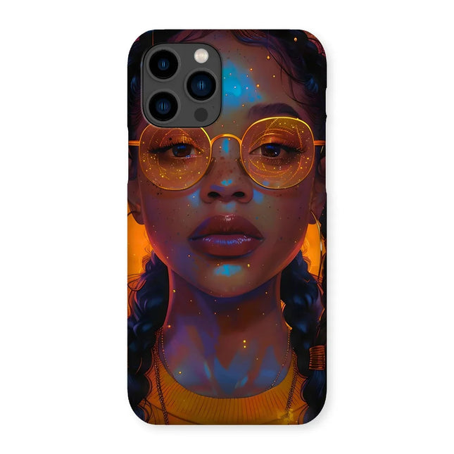 Solar Flare Radiant Soul  Beautiful Black Girl  Snap Phone Case - D'Sare