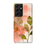 Peach Golden Leafy Escape  Snap Phone Case - D'Sare