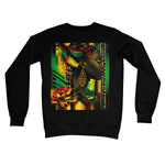 African Print Empress  Crew Neck Sweatshirt - D'Sare