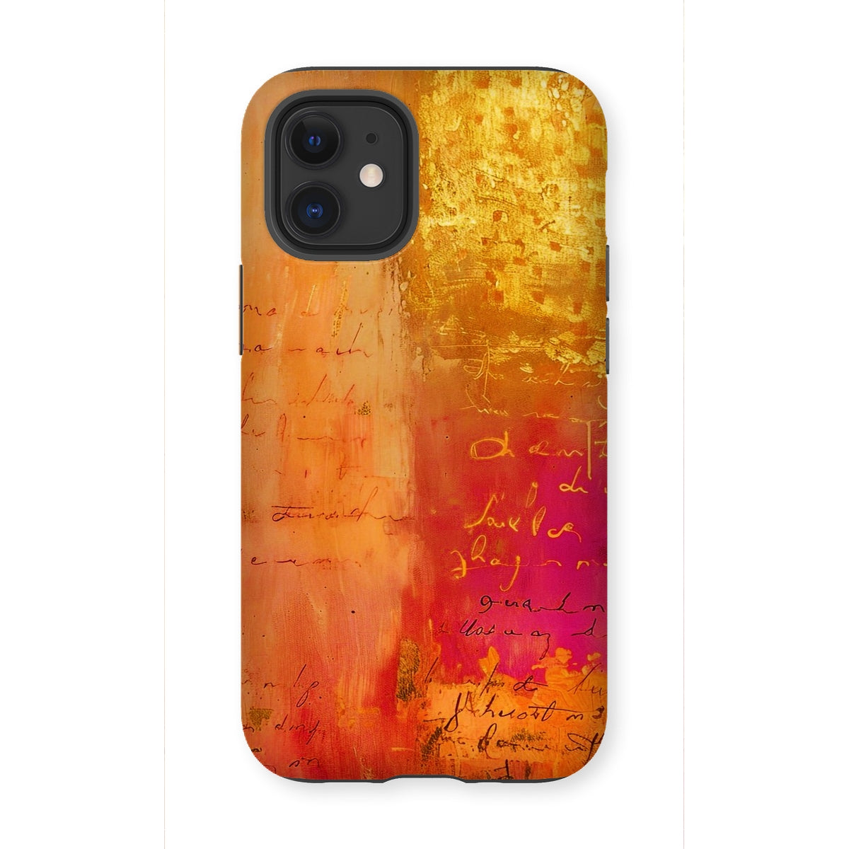 Warm Amber Seranade Tough Phone Case Eclectic Art - D'Sare