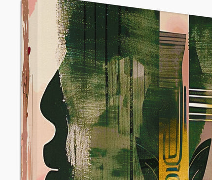 Echos of Duality Golden Pink Reflection Eco Canvas