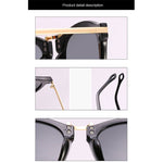 Cat Eye Sunglasses Women Luxury Brand Arrow Sun Glasses Vintage Shades For Woman Sunglass Ladies Flowers Sunglases