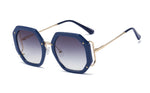 Square Luxury Sunglasses Men Women Fashion Shades UV400 Vintage Glasses