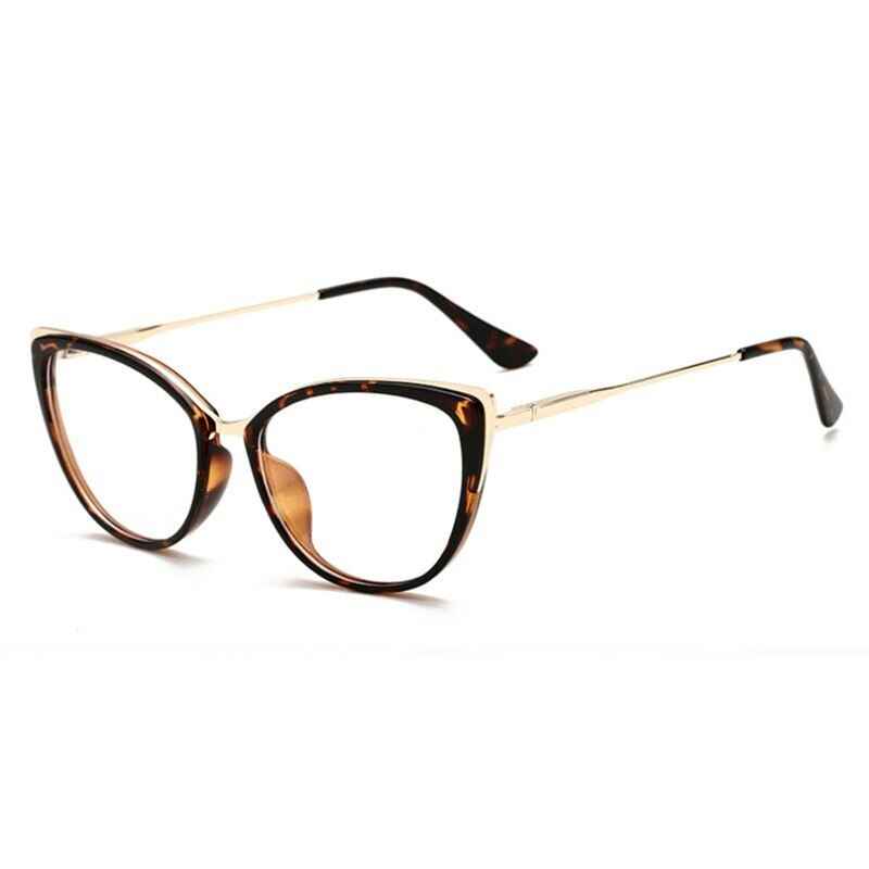 Anti-blue Light Cat Eye Spectacle Women Lens Glasses by eprolo