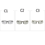 Photochromic Sunglasses Men Polarized driving Chameleon Glasses Male Change Color SunGlasses Day Night Vision Driving Eyewear